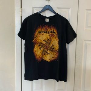 Bay Island Metallica t shirt size extra large in black